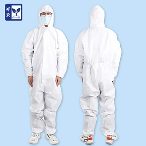 Microporous Protective Coverall Disposable Safety Clothing Dust Barrier Industrial Manufacturing Apparel