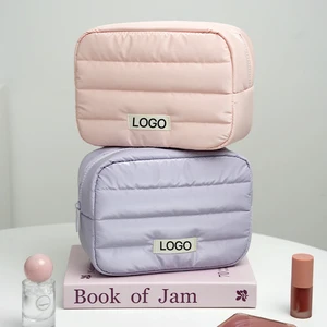 Fashion Large Capacity Handheld Cosmetic Makeup Bag Zipper Polyester Material Travel for Bag Custom Logo-Danny Brand