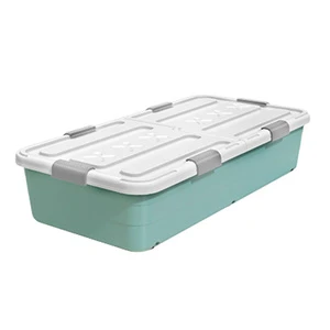 New Fashion Professional Made Custom Color Transparent Colorful Stackable Under Bed Box Storage