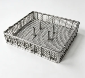 310S Stainless Steel Wire Mesh Basket for High-Temperature Furnace Welding Process Oxidation Resistant