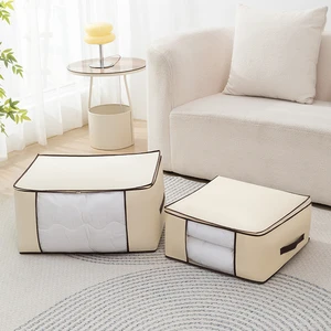 Nonwoven Storage Bag and Clothes Storage With Zip Lock
