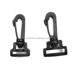 Factory Purse Strap Bag Clip Plastic Webbing Swivel Snap Hook Clip