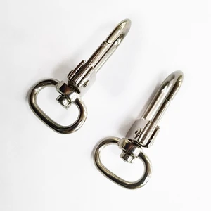 Wholesale Available Denier Spring Rotating Multi-purpose Bag/mountain Key Clip Waterproof and Durable Aluminum Clip
