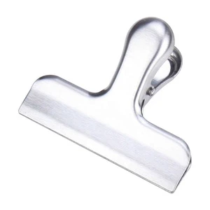 Hot Sale Stainless Steel T File Gold Food Plastic Bag Sealing Clip Airplane Clip Sealing Clip