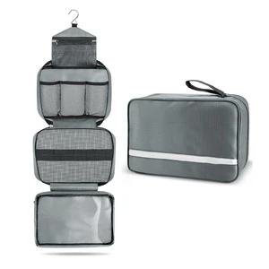 Men Travel Storage Kit Toiletry Wash Bag Waterproof Bathroom Expandable Shower Organizer Bag