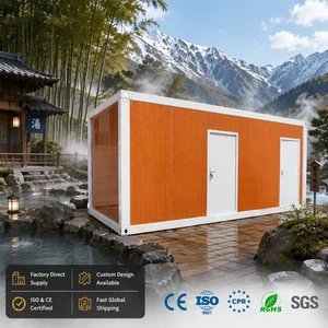 YT Modulatable Steel Container Seaside Villa Quick Assembly Resort Use Cheap Garage Shed Application