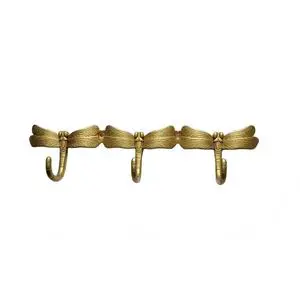 Creative Vintage Cast Zinc Alloy Coat Hook, Dragonfly Design
