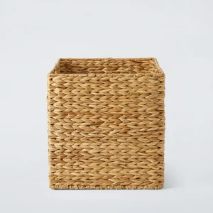 Large Capacity Handmade Natural Cotton Stackable Panier De Rangement Woven Storage Baskets Feature for Kitchen