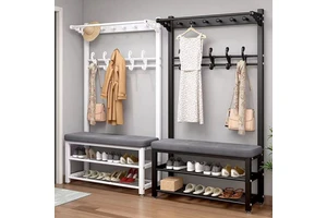 High Quality Coat Racks Hangers Vertical Household Storage Shelves Home Furniture Coat Racks