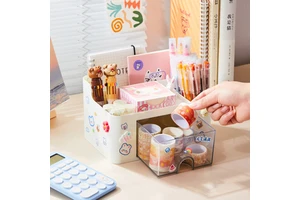 High Quality Office Multifunctional Cosmetic Makeup Drawer Desktop Storage Box Organizers