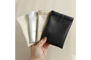 (PU) Material Elastic Band Auto-Closing Cable & Accessory Storage Pouch a Durable and Stylish Organizer