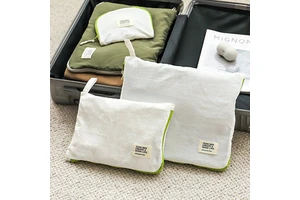 Portable Nylon Waterproof Versatile Travel Storage Bag Custom Logo Model 8543 Cosmetic Clothing Luggage Organizer