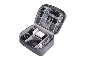 2023 Portable Magnetic Cable Wire Organizer Hot Selling Large-Capacity Travel Accessory for Outdoor Usage