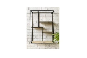 Highest Quality Custom Wrought Iron Wall Racks for Storage Attractive Pure Iron Design