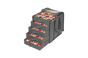 Christmas Ornament Storage Boxes with Dividers Durable Carrying Bag Handles Organizer Storage Box Storage Bag