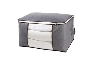 New Thickened Non-woven Foldable Square Modern-Style Portable Large Capacity Clothing Storage Bag