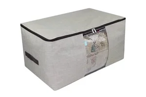 HOT SALE Factory Price Breathable Oxford Soft Storage Bag with Handles and Zippers for Clothing Closet Systems & Organizers