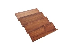Wooden Tray Spice Racks Organizer Cabinet Storage Shelf 4 Tier Wooden Spice Rack Organizer for Drawer
