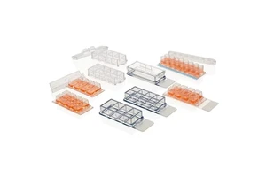 Cell Biology Dedicated Lab-Tek 8 Well Chamber Slide System Biological Microscope Compatible Manual Focus IP53 Soda Lime Glass