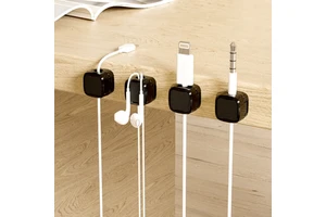 Office Supplies Adhesive Wire Holder Keeper Organizer Magnetic Cable Clips