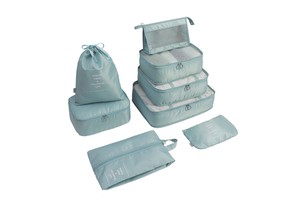 2024 New Arrival Travel Storage Bags Set 8 Pieces Home Storage Organizer Travel Organizer Packing Cubes