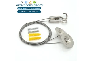 High Quality Lighting Hardware Fittings Suspension Lighting Kits And Wire Gripper Cable Holder Cable Display Systems