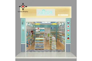 Customized Modular Design Modern Eco-friendly Clothing Rack with LED Lighting and Adjustable Height for Retail Store Shelves