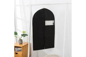 Environmental Hanging Full Closed Dustproof Storage Bag Clothes Cover for Suit Jacket Clothing Organization Wardrobe Protection