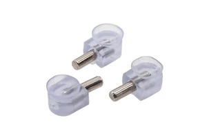 Weili Kitchen Cabinet Plastic Shelf Support with Suction Cup Wardrobe Metal 6mm Glass Furniture Hardware Pin