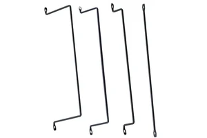 19-inch Solid Fibre Optic Cable Organizer Horizontal Cable Tie Rod Flame Retardant with Free Shipping Electronic Accessory