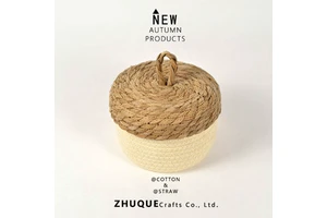 Premium Woven & Fabric Storage Baskets - Versatile Organizer Bins for Home/Office Customized