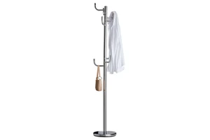 Modern Minimalist Stainless Steel Coat Rack Space-Saving Entryway Storage Organizer Customizable from Vietnam Manufacturer