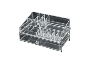 Hot Sale Eco-Friendly Makeup Storage Box case with Drawer Multi-Functional High Quality Transparent Acrylic Cosmetic Storage Box