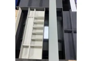 Drawer Cabinet Organizers Contemporary Design Leather Material High Quality Home Furniture for Villa Living Room