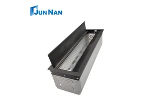 Office Aluminum Conference Desk Wire Orgnazation Box Cable Management Cable Organizer Wire Hidden Manager Grommets
