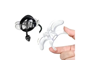 Multifunctional Self-Adhesive Silicone Cable Organizer Home Electrical Kitchen Winding Plug Hub Punch-Free Storage Box Power Bag
