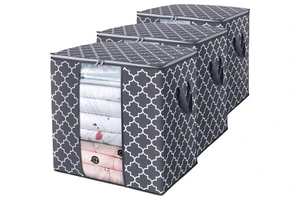 Hot Sale Cloth Storage Bag Storage Containers Convenient Foldable Fabric Clothing Storage Bag for Bedding