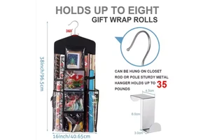 2024 Hot Seller Hanging Organizer Christmas Colored Paper Storage