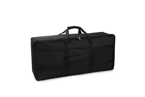 Large Capacity Portable Clothing Storage Bag Waterproof Oxford Black Laundry Bag Is Suitable for Travel and Family Organizations
