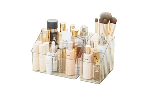 Dresser Organizer Beauty Accessories Skincare Jewelry Lipsticks Cosmetic Container Desktops Clear Makeup Vanities Storage Boxes
