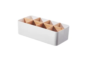 Multifunctional PP Eco-Friendly Japan Style Desktop Organizer Injection Technology for Remote Control Holder Office Cosmetic Use