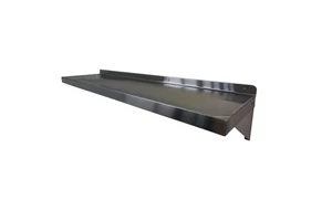 Customized 304 Stainless Steel Hanging Wall Shelf Metal Storage for Hotels & Restaurants Wall-Mounted