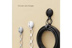 YDS Multifunctional Wire Organizer Silicone Self-Adhesive Cable Manager for USB Wires-Desk/Office Use Bag Storage