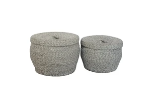 Wholesale Cotton Woven Storage Basket