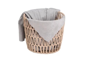 Woven Storage Basket Household Laundry Basket Toilet Bathroom Clothes Toy Storage Basket