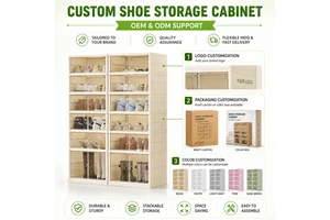 Bulk Price 6/8/10 Tiers Foldable PP Dustproof Shoe Rack Organizer Shoe Storage Racks & Shelving Units Bulk Buy