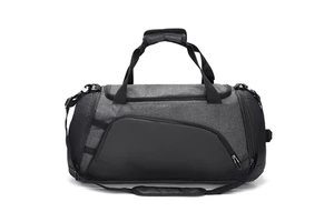 Large Capacity Custom Logo Travel Bag Customized Wholesale Waterproof Sport Gym Travel Sneaker Duffle Bag With Shoe Compartment