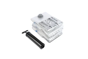 Clothes Closet Organizer Clothing Storage Bag Home Organizer Wardrobe Foldable Compressed Hanging Saving Space Vacuum Bag