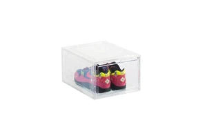 Plastic Shoe Box Transparent Customized High-quality Factory Produces Wholesale Compression Resistant Waterproof Sneaker Box