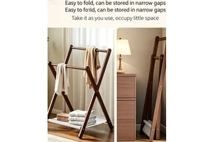 A Household Bedroom Coat Rack That Doesn't Take up Much Space, a Clothes Drying Rack, a Clothes Storage Rack